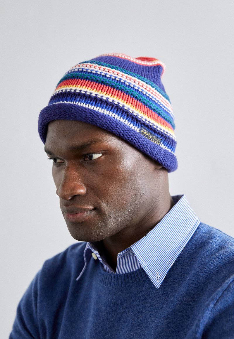 Polo Ralph Lauren COLD WEATHER UNISEX - Bonnet - blue multi
