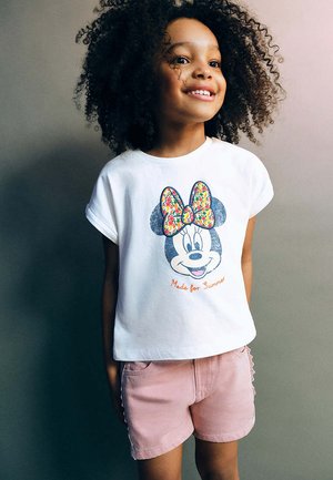 Mango Kids, BABY - Print T-shirt - off-white