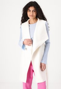 VILA VICOOLEY COLLAR - Chaleco - birch