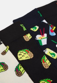 Happy Socks BURGER TACO AWAY UNISEX 4 PACK  - Calze - multi