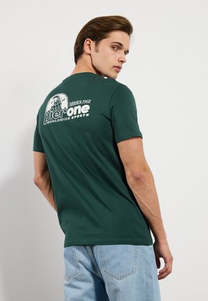 Pier One T-shirt imprimé - dark green
