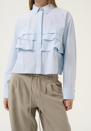 Overhemdblouse - light blue