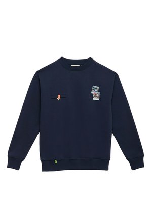 Saē, SWEATSHIRT ISHI JOJO NAVY HOMME - Sweatshirt - bleu