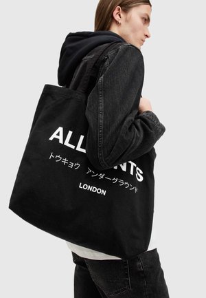 AllSaints UNDERGROUND TOTE UNISEX - Shopper - black chalk