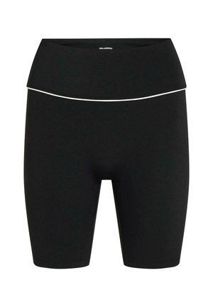 KARL LAGERFELD, CONTRAST PIPING - Lühikesed püksid - black