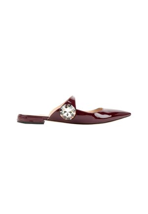Miu Miu, Mules - burgundy