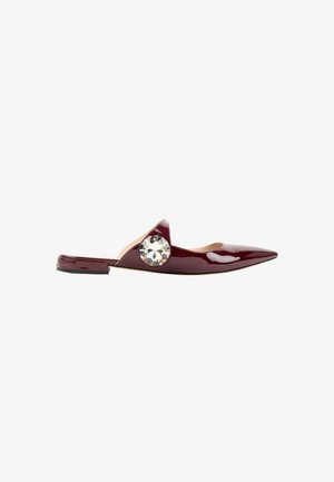 Miu Miu, Mules - burgundy