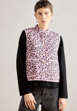 QUILTED VEST - Vesta - light pink