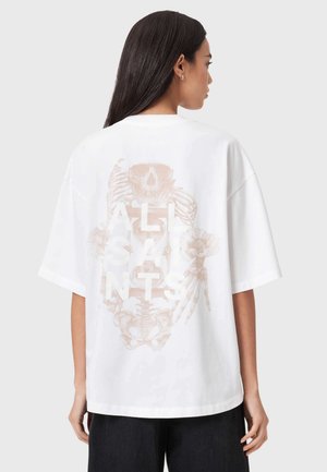 TEMPUS AMELIE TEE - T-shirt imprimé - optic white