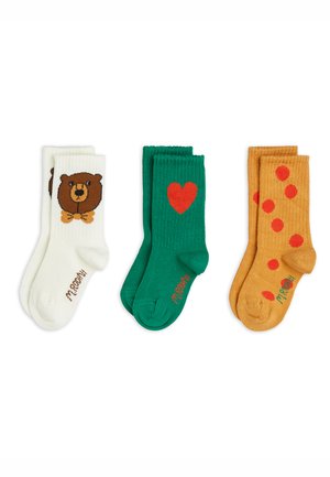BEAR SOCKS 3 PACK UNISEX - Socks - multi