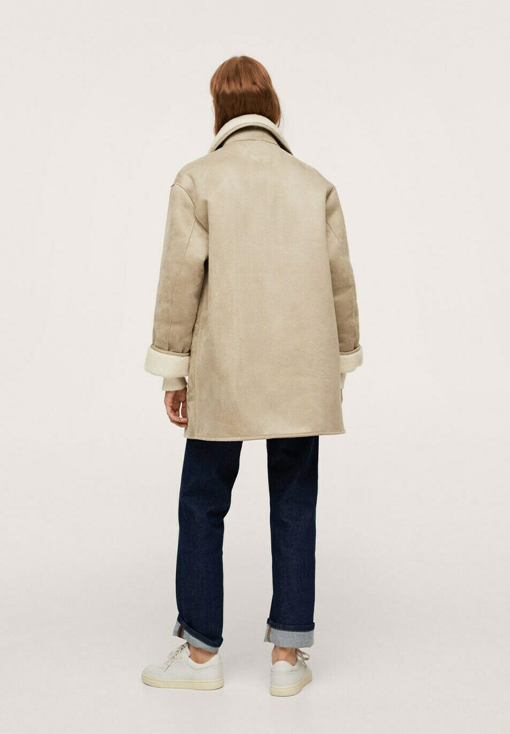 Mango LACA - Cappotto invernale - licht/pastelgrijs/sabbia - Zalando.it