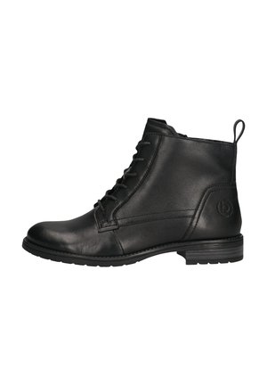 Lace-up ankle boots - schwarz