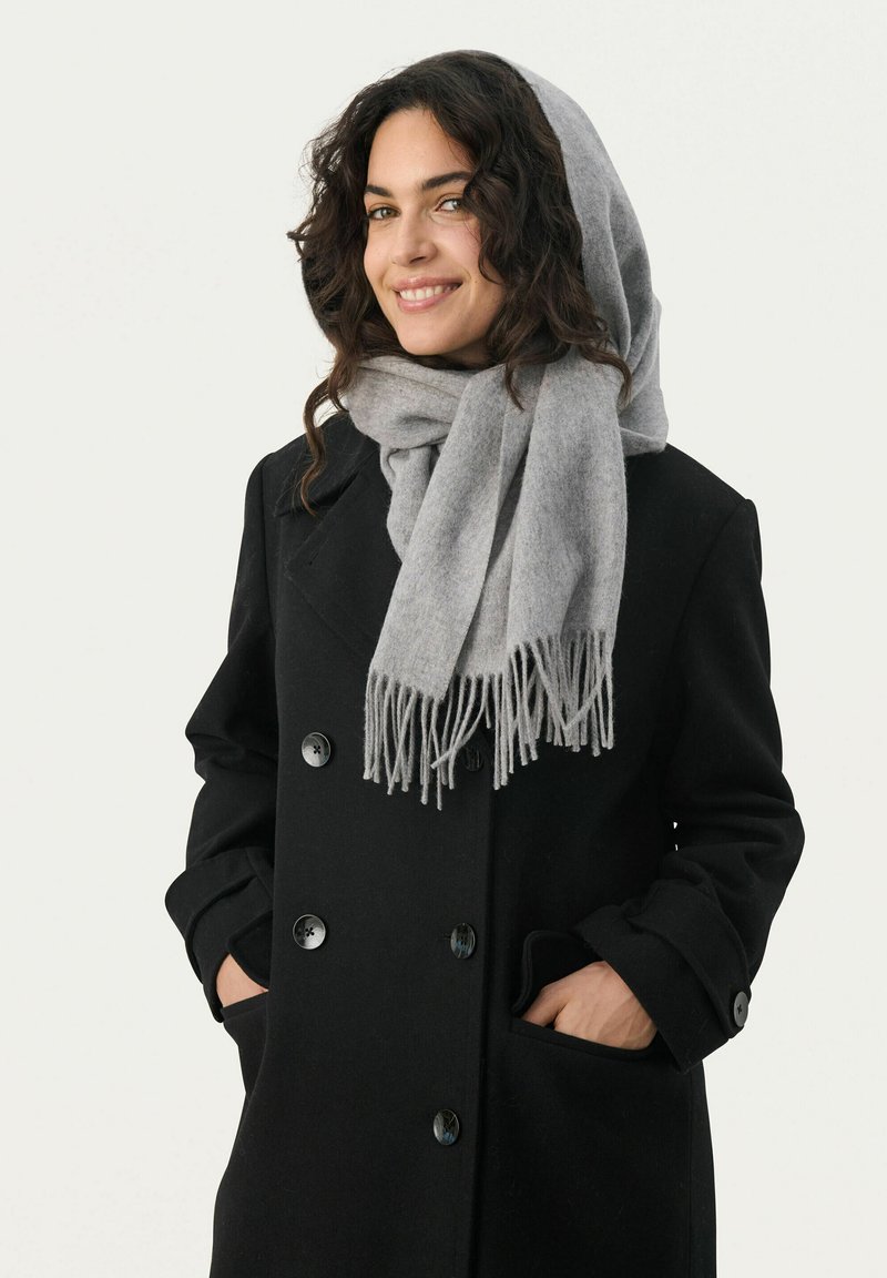 Part Two KITHA - Bufanda - medium grey melange