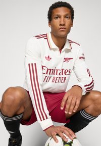 adidas Originals ARSENAL FC THIRD JERSEY AUTHENTIC  - Fodboldtrøjer - cloud white/team coll burgundy