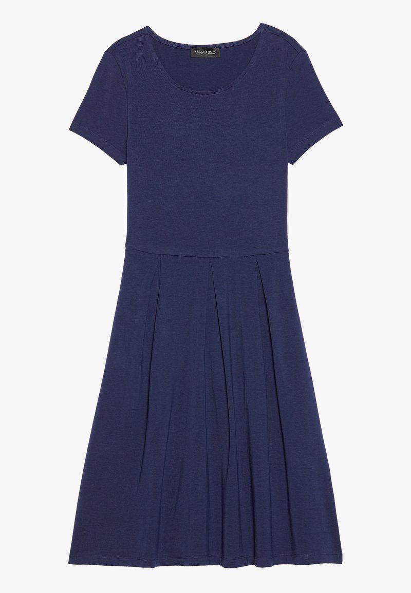 Anna Field Jerseyjurk donkerblauw Anna Field Jerseyjurk donkerblauw