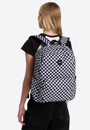 Vans, OLD SKOOL CHECK - Zaino - black white