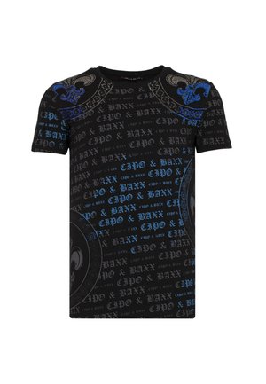 Cipo & Baxx MIT LOGO PRINT - T-shirt imprimé - schwarz