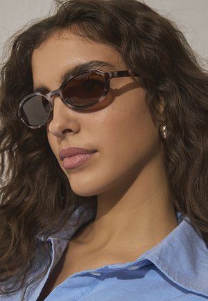 Next, OVAL SUNGLASSES . - Sunglasses - tortoiseshell brown