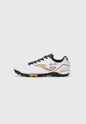 AGUILA - Chaussures de foot à crampons - white/gold-coloured