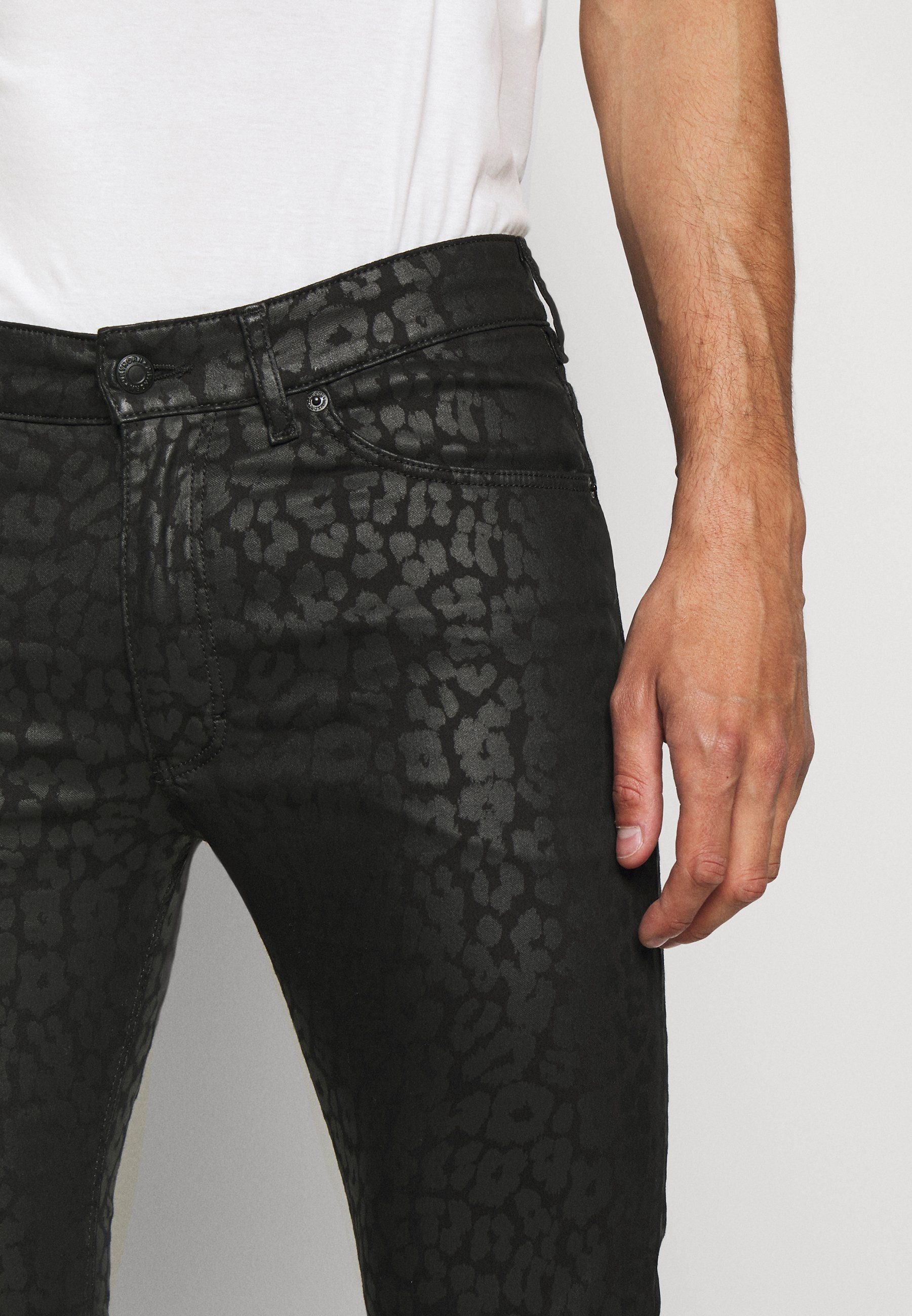 Uomo SLICK - Pantaloni - black Uomo SLICK - Pantaloni - black