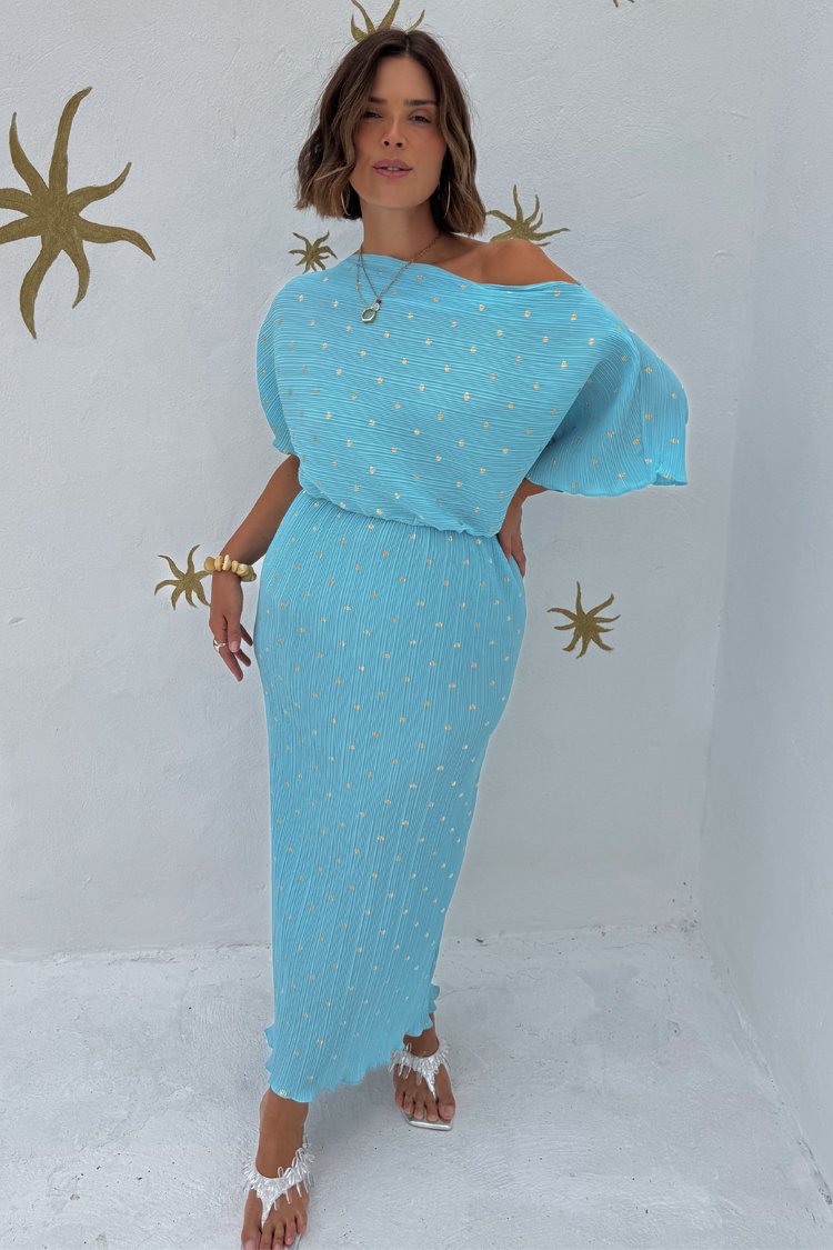 Never Fully Dressed TILLY DRESS - Cocktail dress / Party dress - blue -  Zalando.co.uk
