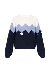 Unausgewählt, offwhite blue