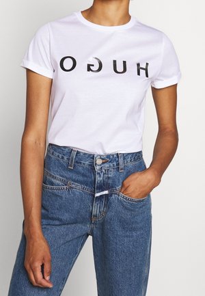 T-shirt con stampa - white