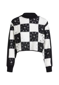 CROPPED - Trui - black white