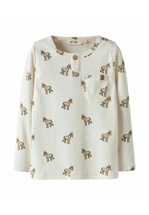 SLIM FIT - Camiseta de manga larga - coconut milk