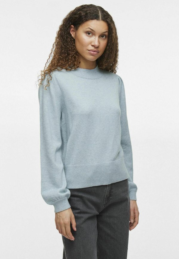 VIRIL TURTLE-BALLOON LS - Strickpullover - tourmaline