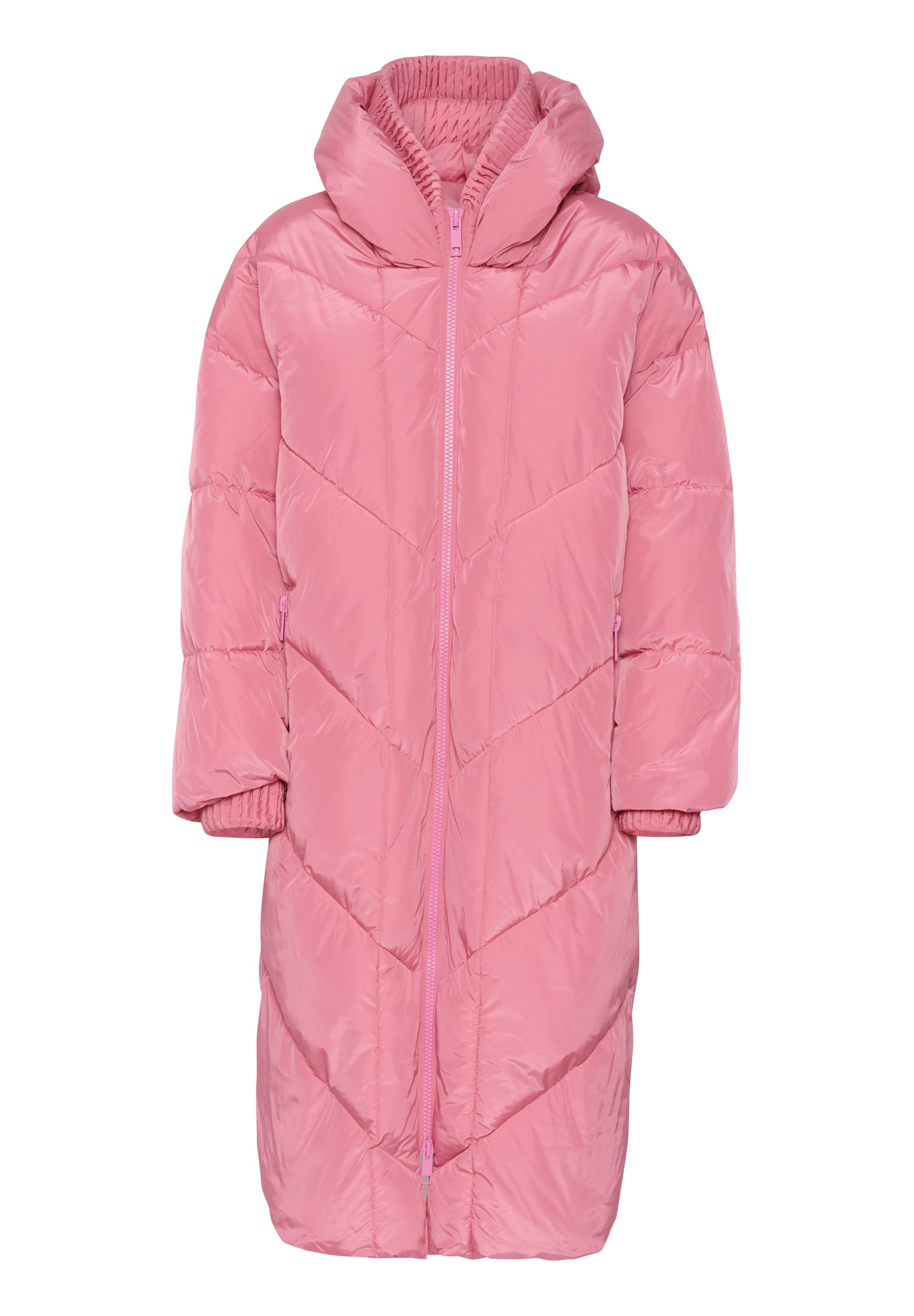 Saint Tropez FANGSZ - Winter coat - pink power/pink - Zalando