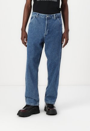 Alex - Tømrerbukser - blue denim