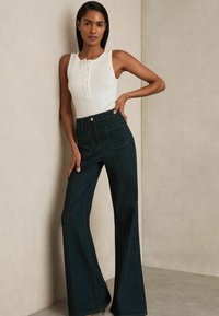 Reiss PETITE FIT - PATCH  - Trapézfarmer - dark blue