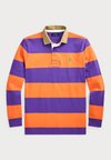 CLASSIC FIT KHAKI-COLLAR RUGBY SHIRT - T-shirt à manches longues - kona orange/tie purple