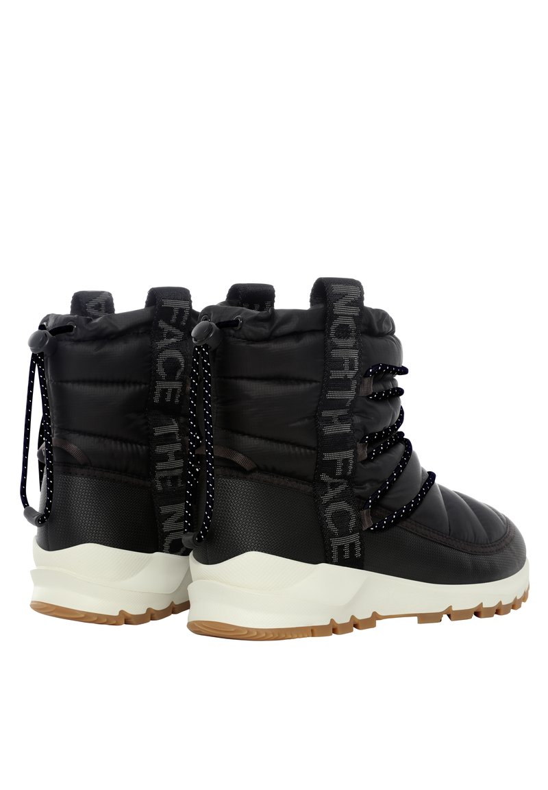 The North Face Thermoball Lace Up Winter Boots Tnf Black Whisper White Black Zalando De