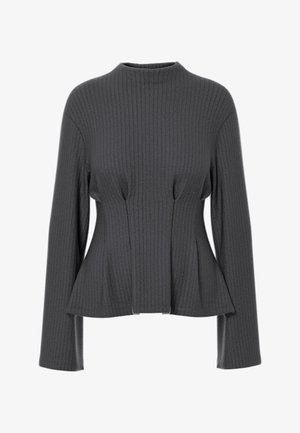 HYPEDROP, Long Sleeved HDCAROLINA PEPLUM - Longsleeve - asphalt