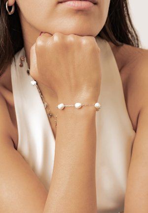 Hey Happiness, SERENE PEARL - Armband - silver-coloured