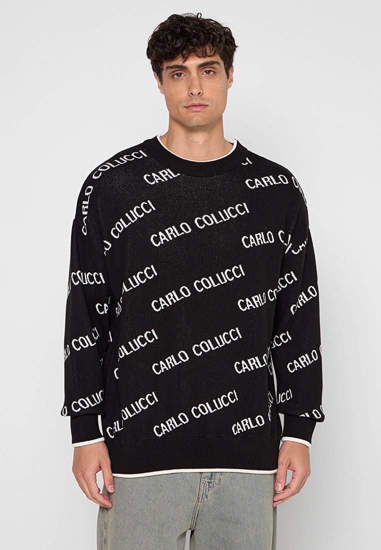 carlo colucci Trui zwart carlo colucci Trui zwart