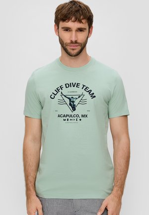 T-Shirt print - ozeangrün