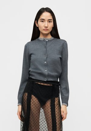 Ζακέτα - melange dark gray