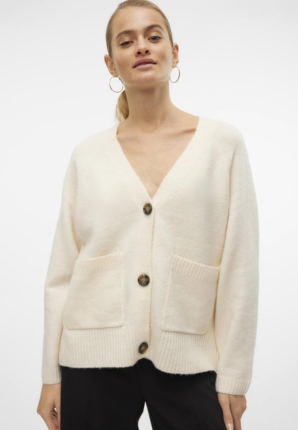 VMBOOM GA NOOS - Cardigan - birch melange