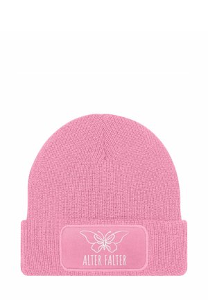 PATCH WORTSPIEL ALTER FALTER MIT SPRUCH - Beanie - rosa