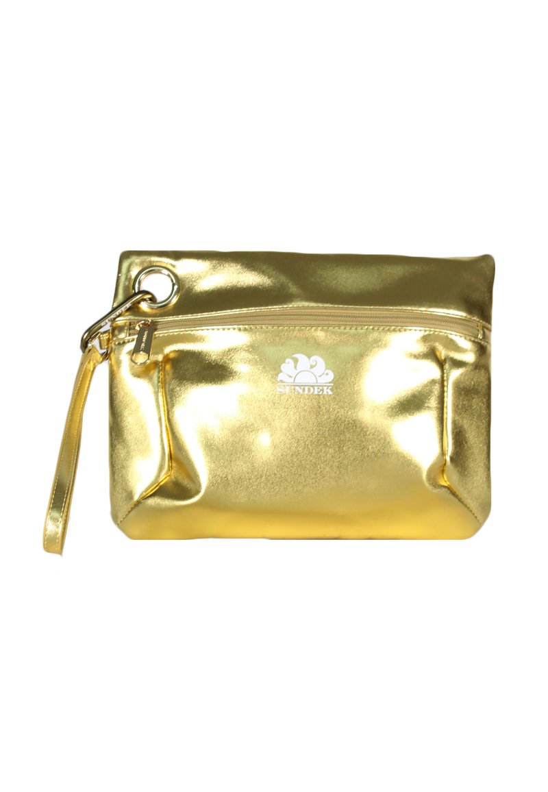 Pochette Donna Sundek AW416ABPU7LA - In Gomma, Colore Oro - Foto 10