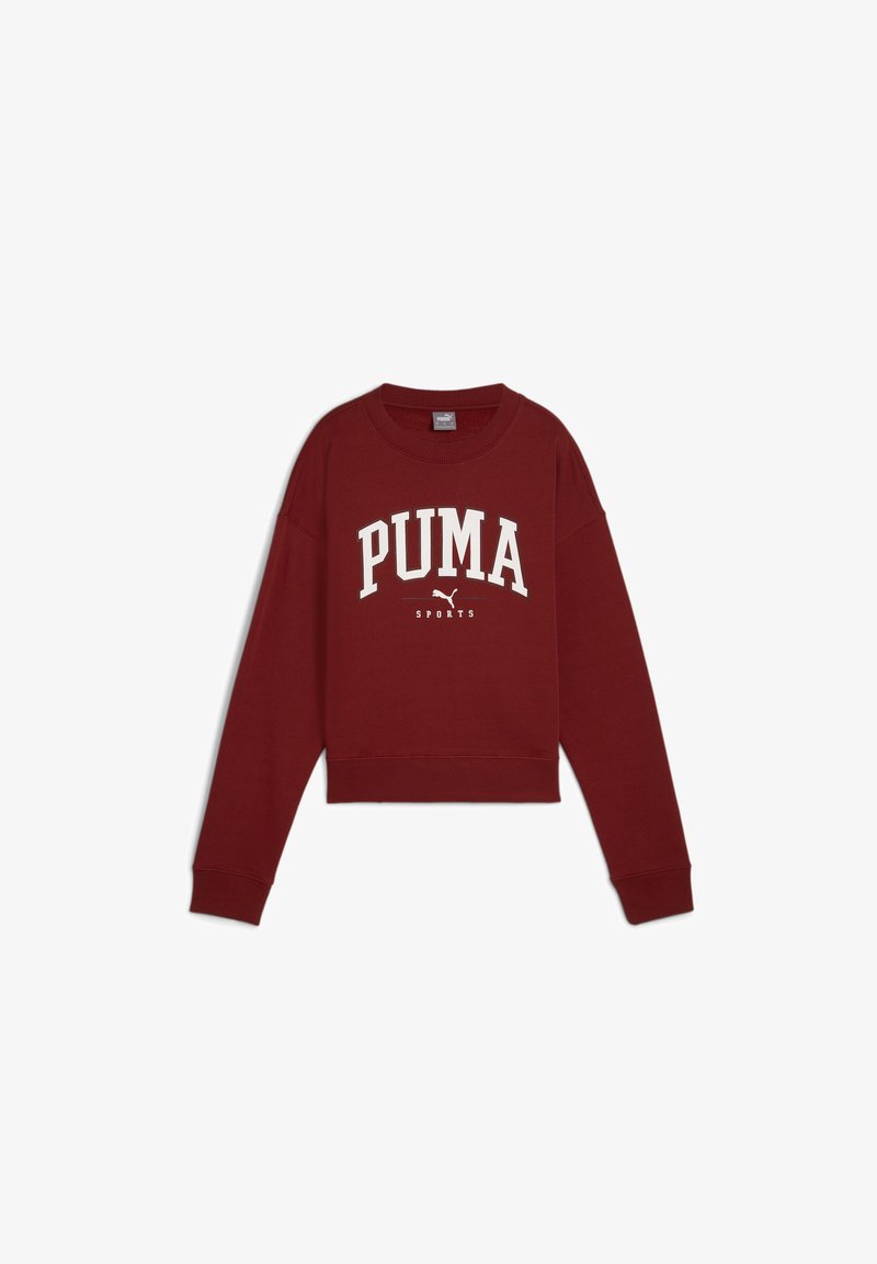 Puma SQUAD FULL-LENGTH CREWNECK - Sudadera - intense red