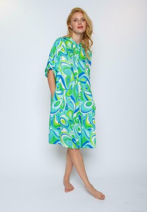 Emily van den Bergh Blousejurk - aqua_green