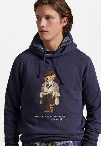 Polo Ralph Lauren POLO BEAR FLEECE HOODIE - Džemperis ar kapuci - faded blue