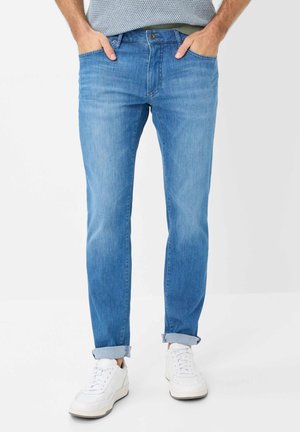 STYLE CHUCK - Slim fit jeans - ocean blue used