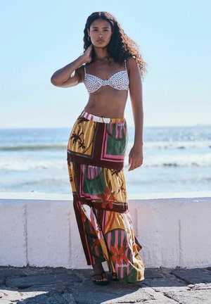 Next, Maxisukňa - red/yellow floral print