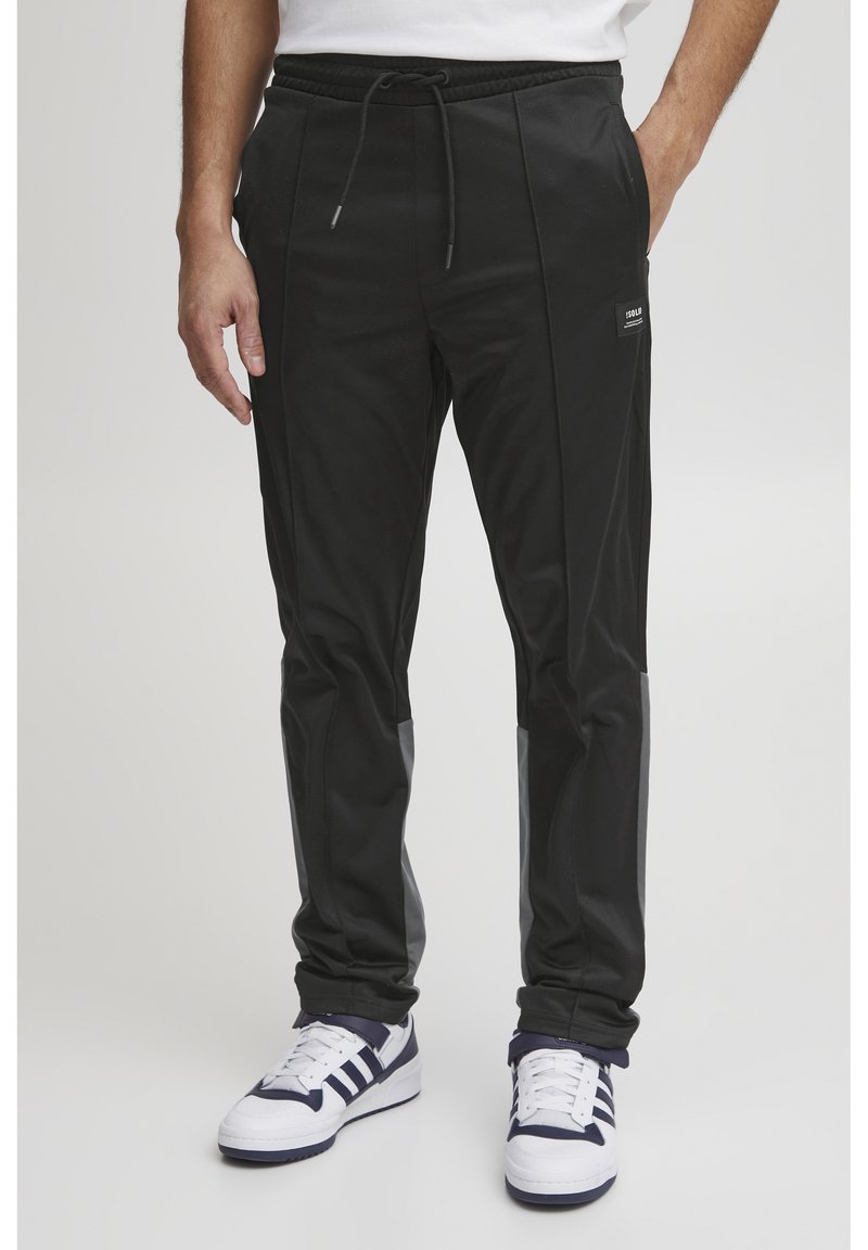 Solid SDIZAYAH Tracksuit bottoms true black/black Zalando.de