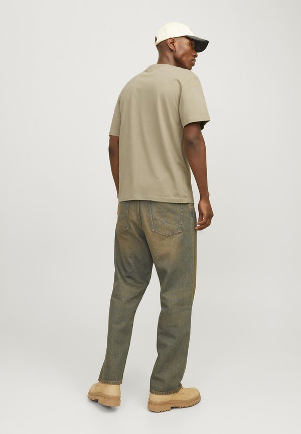 JORVESTERBRO CREW NECK - Print T-shirt - silver sage3